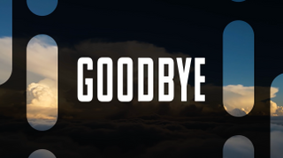 Cloud Shapes Goodbye