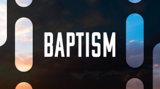 Cloud Shapes Baptism