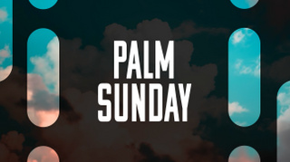 Cloud Shapes Palm Sunday