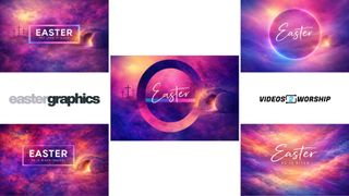 Easter Title Stills Graphics