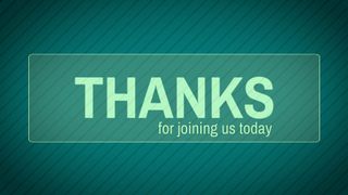 Venetian Blinds Thanks?