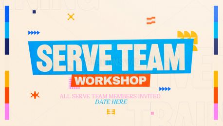 Serve Team Workshop (157263)