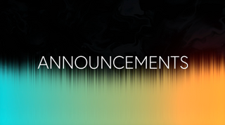 Glow Scratch Announcements