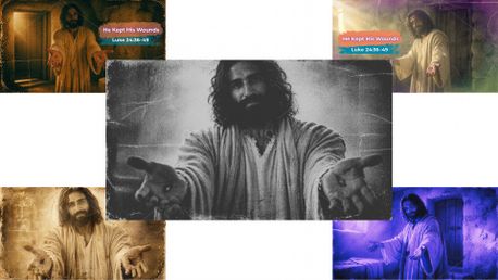 He Kept His Wounds Graphics (157600)