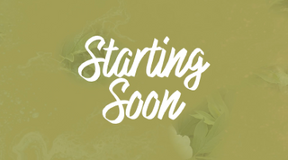 Pale Floral Starting Soon