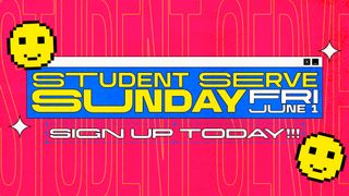 Student Serve Sunday