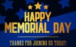 Memorial Day Schedule (157746)