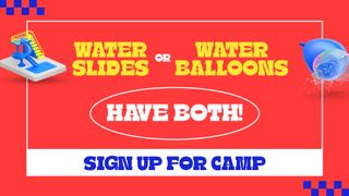 Water Slides Or Water Balloons