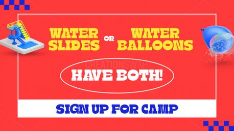 Water Slides Or Water Balloons (158340)