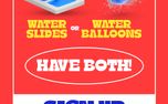 Water Slides Or Water Balloons (158345)