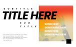 Weekend Worship Set List (158473)