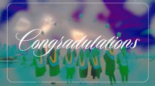 Grad Colors Congraulations