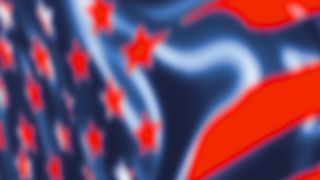 Abstract Usa Flag 