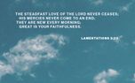 His Mercies = New (159144)