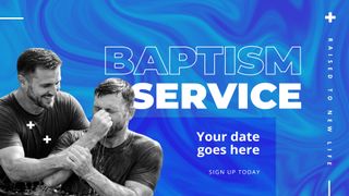 Baptism Service Date