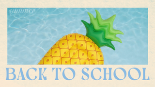 Summer Floatie Back to School