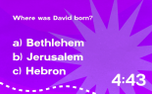 Bible Quiz - David Edition  (159372)
