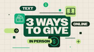 3 Ways To Give