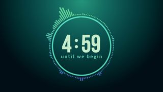 Audio Spectrum Countdown