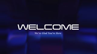 Welcome