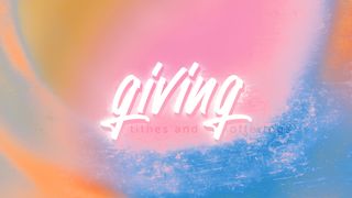 Revive : Giving