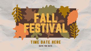 Fall Festival Ministry Graphic