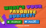 Favorite Subject: Science or M (160171)