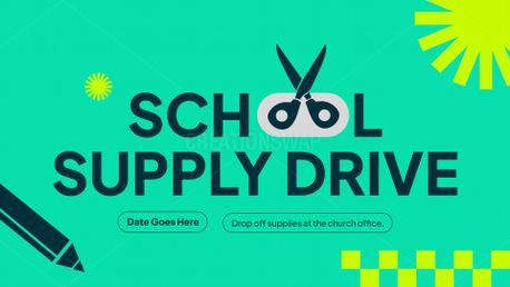 School Supply Drive (160393)