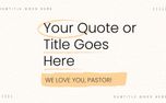 Pastor Appreciation Month (160412)