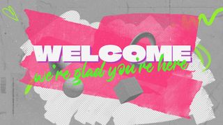 Pop Art Graffiti Welcome