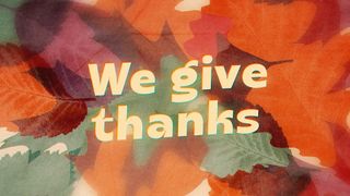 Layers of Leaves : Give Thanks