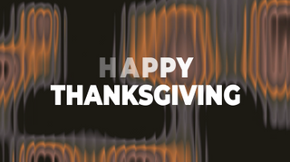 Refracted Glass Thanksgiving