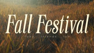 The Grass : Fall Festival