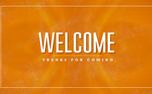 Orange Cloud Welcome (161535)