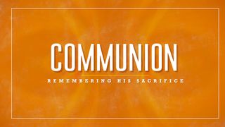 Orange Cloud Communion