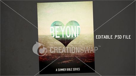 Love Beyond - Editable .PSD (18617)