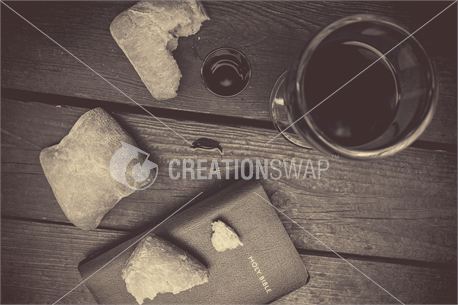 Media - Communion and Bible Overhead | CreationSwap
