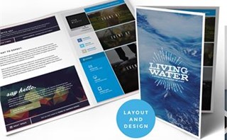 Living Water Bulletin & Design