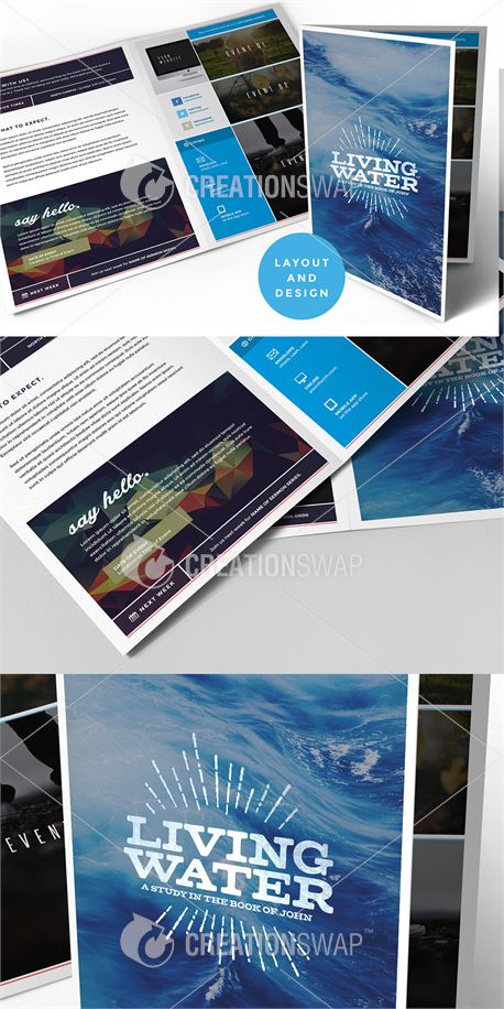 Living Water Bulletin & Design (33548)