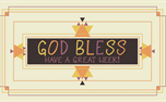 Thankful Shapes: God Bless (33801)