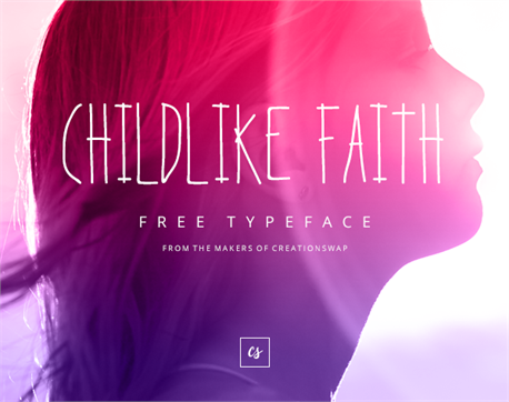 Childlike Faith Font (41156)