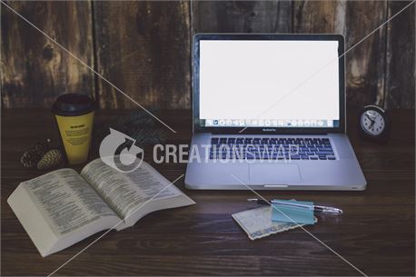 Bible on a table (46607)