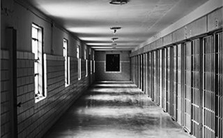 Black and White Jail Prison