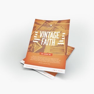 Vintage Faith Flyer