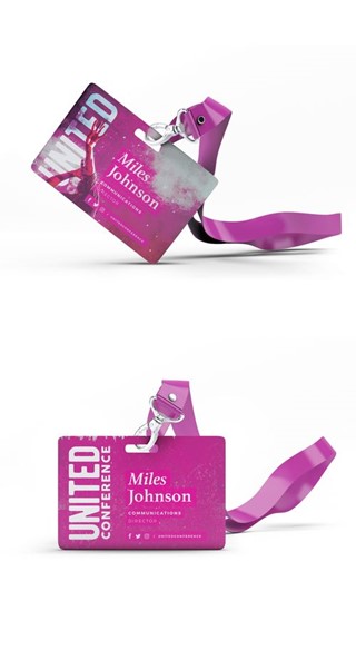 United Conference Lanyard