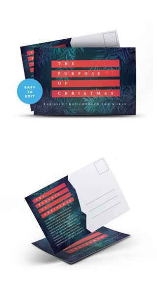 Purpose of Christmas Postcard