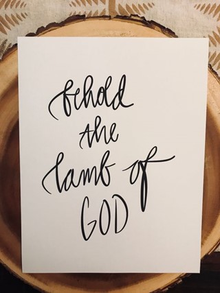 Behold the Lamb of God Photo