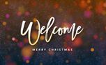 Merry Christmas Welcome (61373)