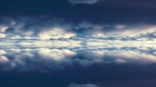 Glitchy Clouds Motion Loop