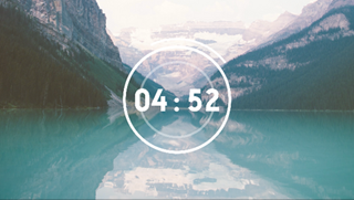 Mountain Lake Countdown